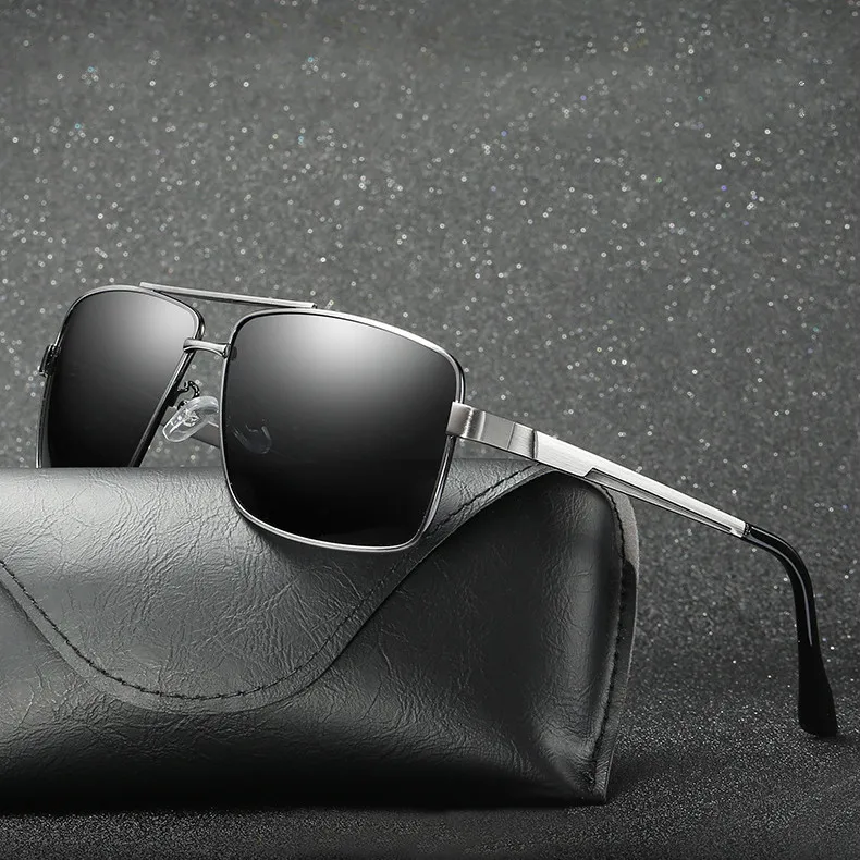 Солнцезащитные очки Для мужчин поляризационные 2019 роскошный фирменный дизайн