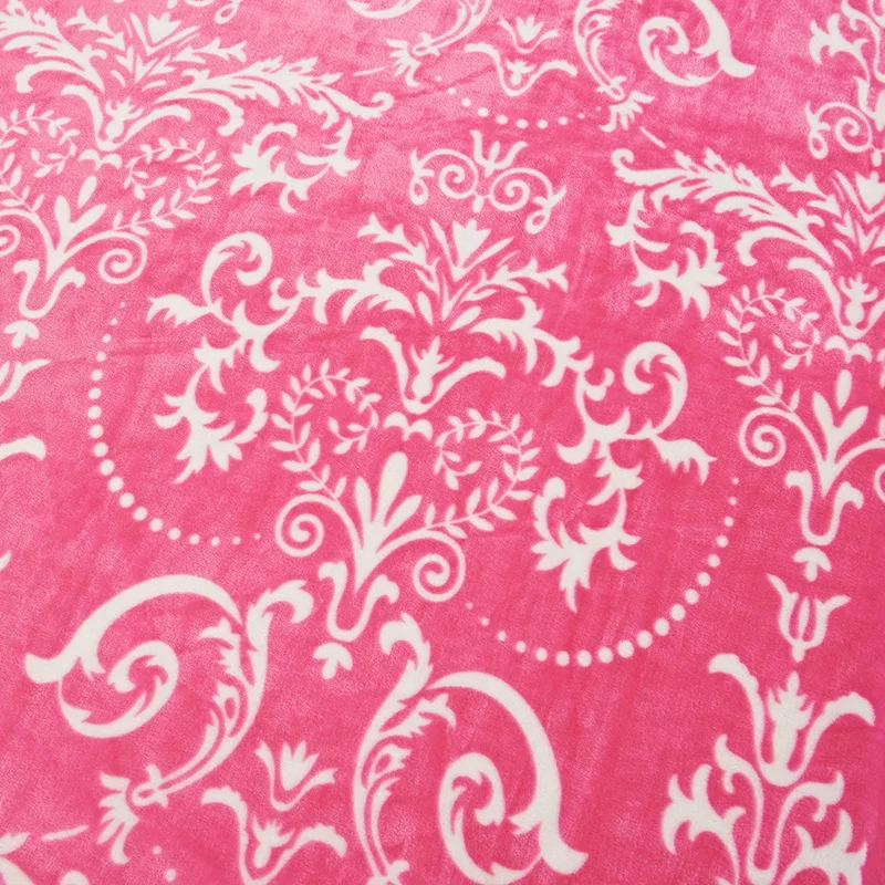 Стильное простое красное и белое одеяло с принтом покрывало фланелевое для