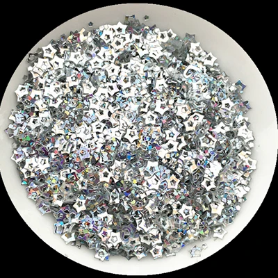 ISequins 3 мм Hollow Звезды блестками ПВХ свободные пайетками для ногтей маникюр/Для