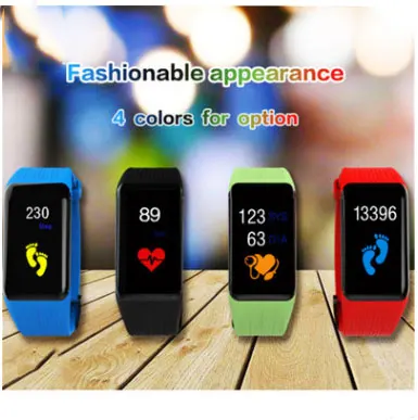 Band 4 умный Браслет smartband Водонепроницаемый Фитнес трекер AMOLE сенсорный