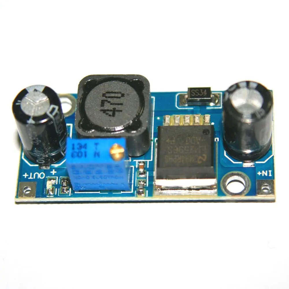 LM2596 DC-DC понижающий преобразователь понижающий модуль Питание DIP Выход 1,25 V-30 V 3a