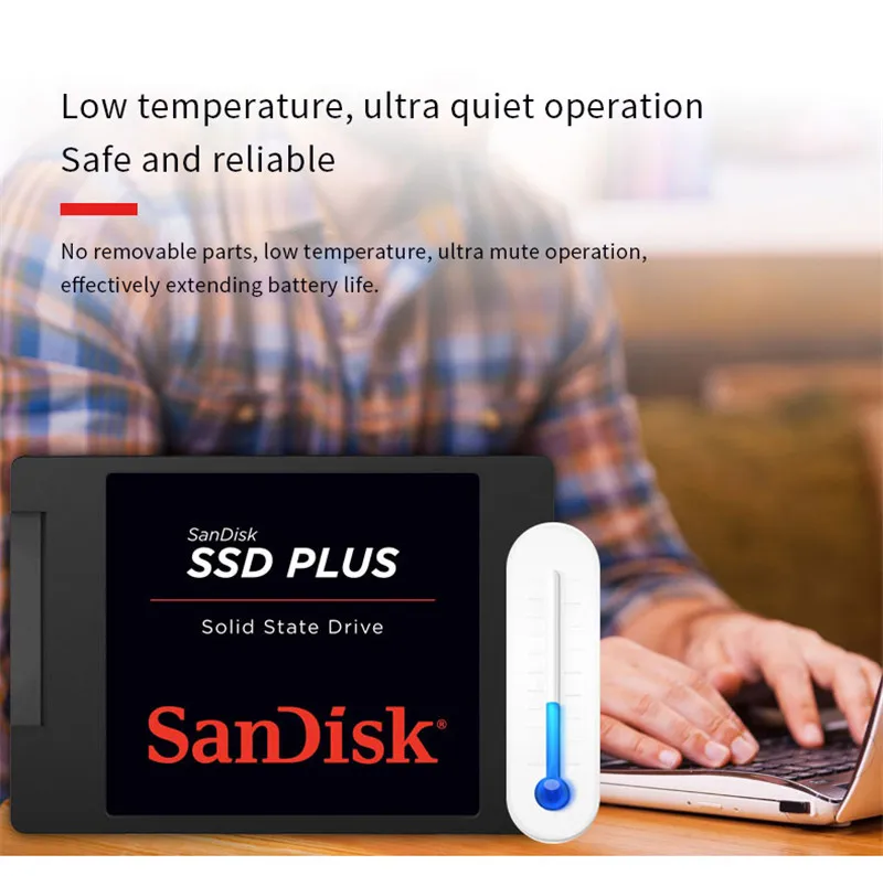 SanDisk SSD PLUS Внутренний твердотельный накопитель 120 ГБ 240 ГБ SSD 480 ГБ SATA III 2," SSD жесткий диск HDD для ноутбука