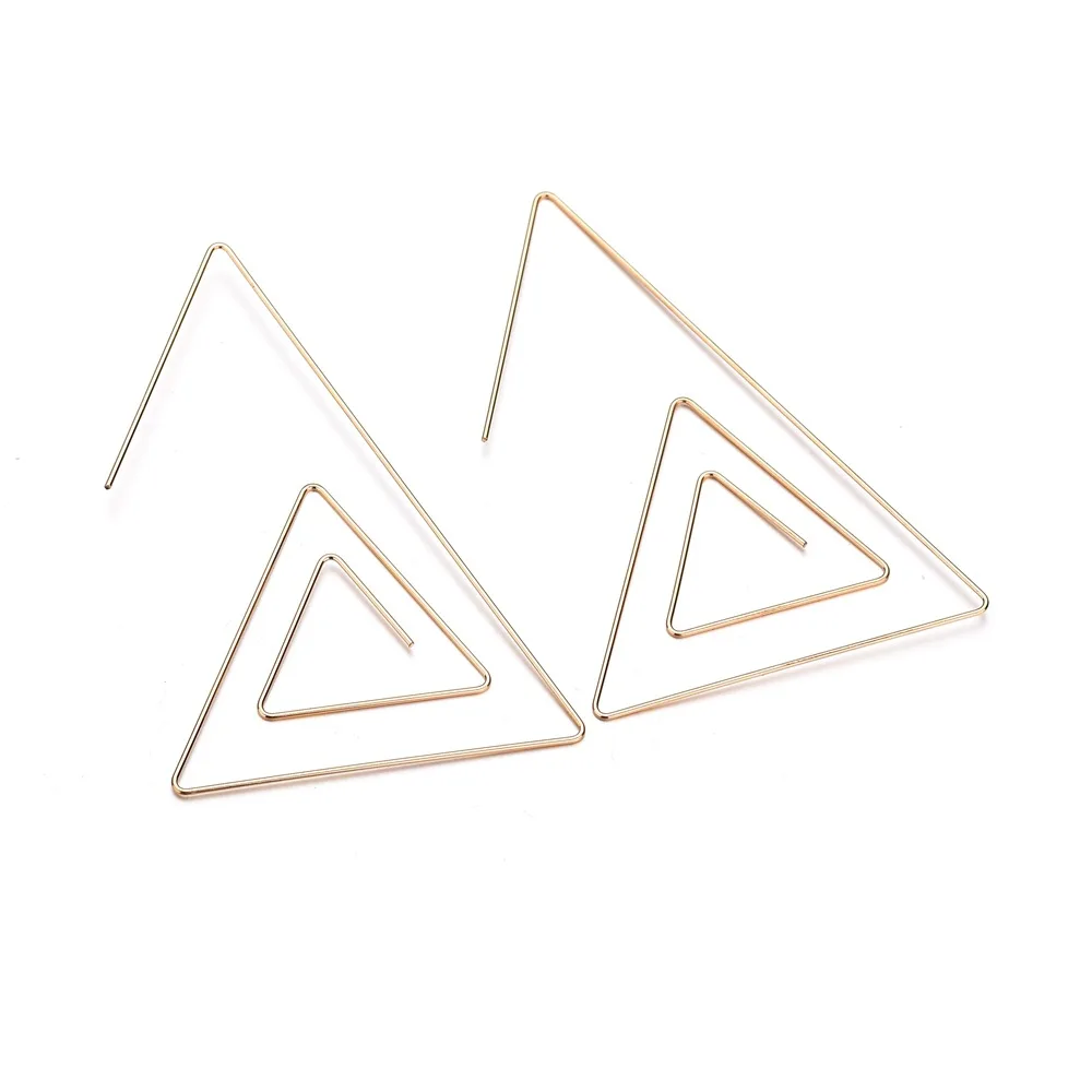 Maxfresh Мода ретро серьги Треугольники Для женщин ювелирные изделия геометрические