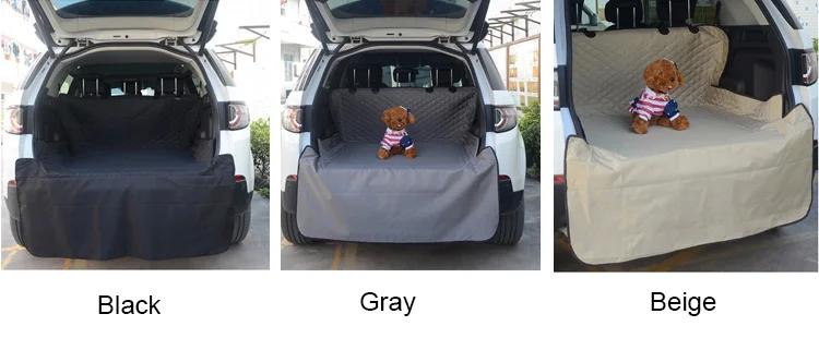 Водонепроницаемый Оксфорд переноска для домашних животных чехол для на автомобильное сиденье для перевозки собак коврик для багажника складной чехол для кошек и собак протектор переноска Органайзер аксессуары
