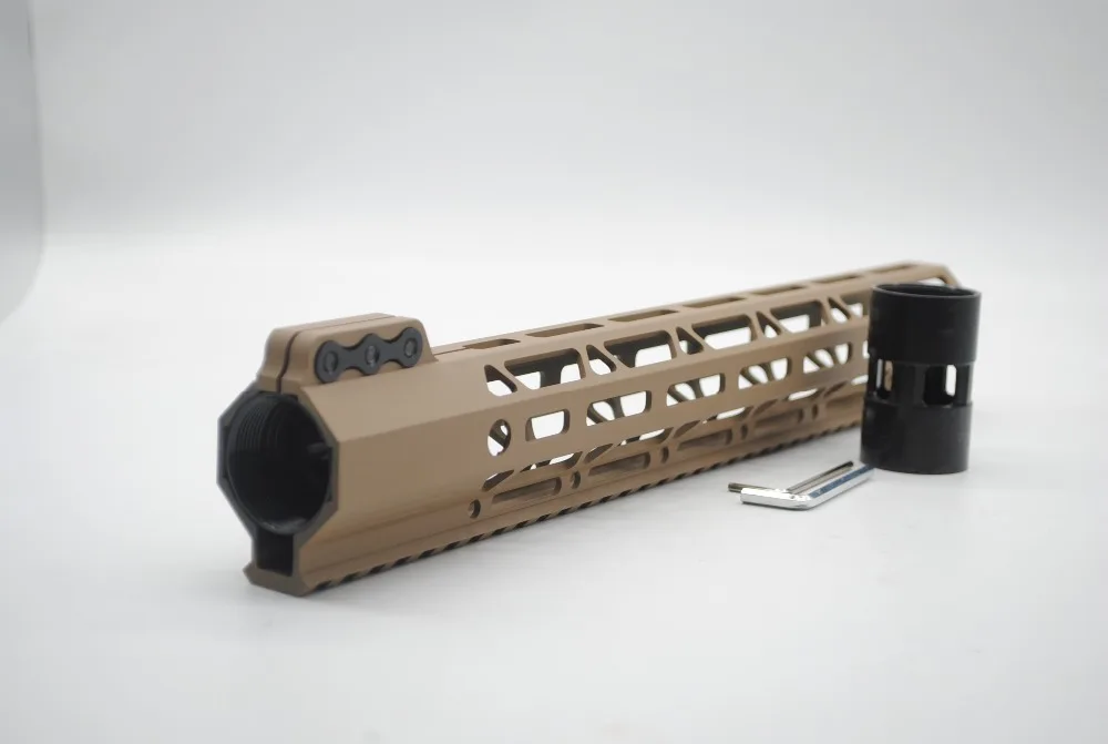 TriRock 13 5 дюймов M lok Handguard рельсовый зажим стильный свободный поплавок Picatinny Mount System