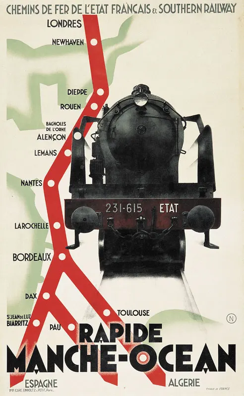 Постеры для Франции туризма Карта города Сен-Рафаэль классические настенные