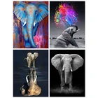 Алмазная живопись, алмазная вышивка 5d сделай сам, полноразмерная картина с животными, Алмазная мозаика, алмазная живопись