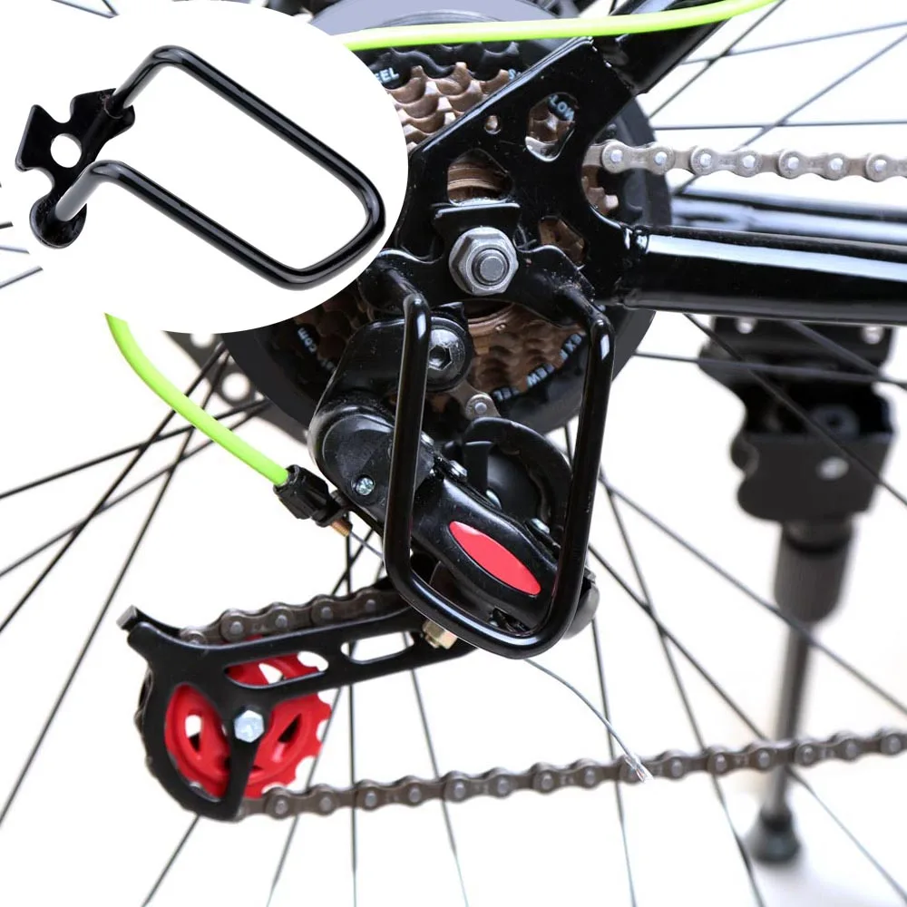 Велосипедный задний велосипедный переключатель протектор цепи Guard gear черный MTB