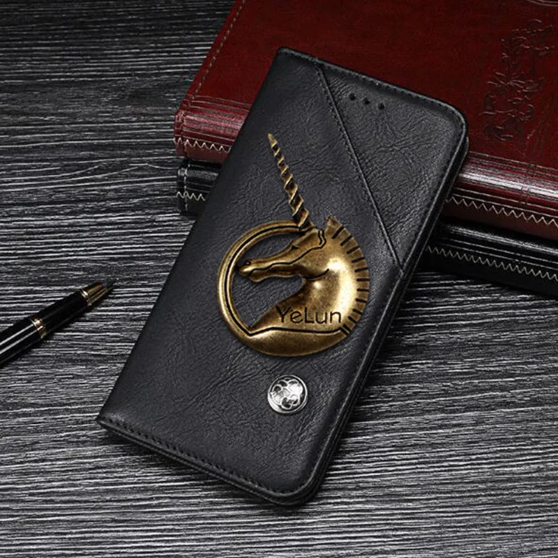 YeLun Capa Fundas For TP-LINK Neffos C9 Card Holder Cover Case TP707A/TP707C Leather Phone Unicorn Wallet Flip | Мобильные телефоны