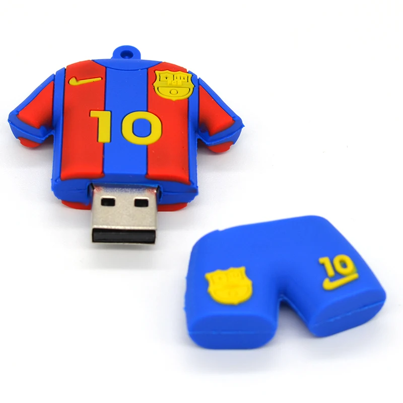 USB флеш накопитель в виде футбольной Джерси 4 ГБ 8 16 2 Гб 1 Гб|cool pendrive|pen diveflash card |
