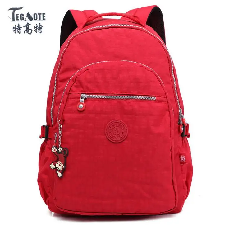 14 TEGAOTE, женский рюкзак для девочек-подростков, нейлоновые рюкзаки, Mochila Feminina, женский рюкзак для путешествий, школьный рюкзак, сумка для путешествий - Цвет: 14