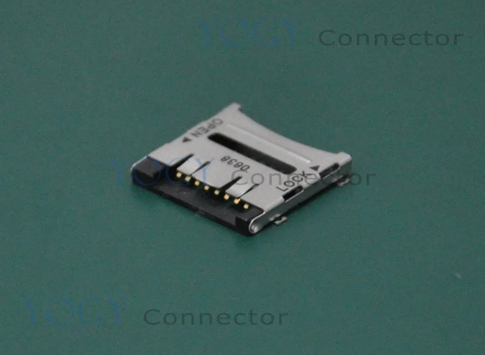 20шт 8pin слот карты Micro SD разъемы SMD 4 фиксированных фута TF палуба подходит для