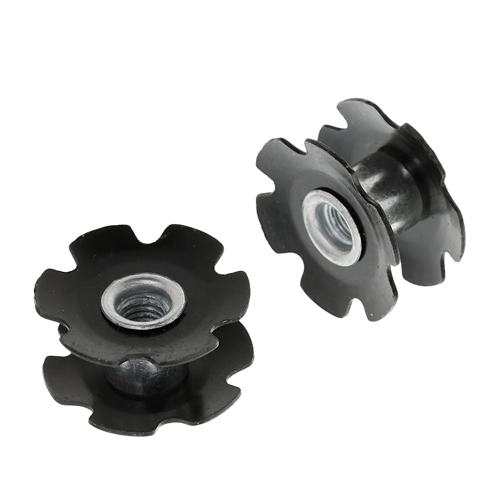 10 шт. гайка с фланцем для горного велосипеда 1 1/8 '' MTB|Гарнитура велоспорта| |