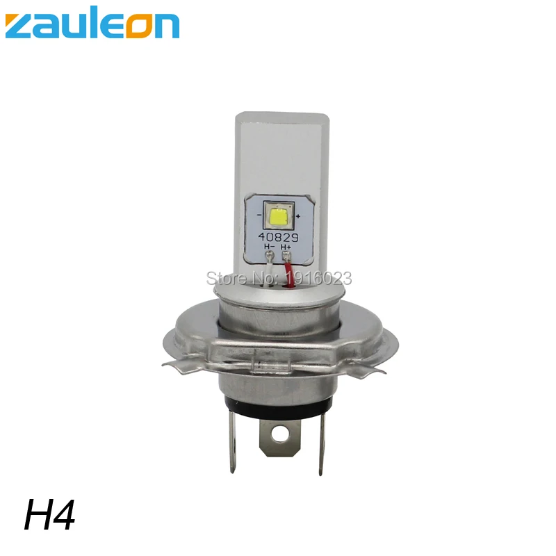 

1pcs H4 6V-24V Led Hi/Lo Beam Motorcycle Light Source 940LM 6000K Headlight Bulbs Moped Scooter Motobike Headlamp