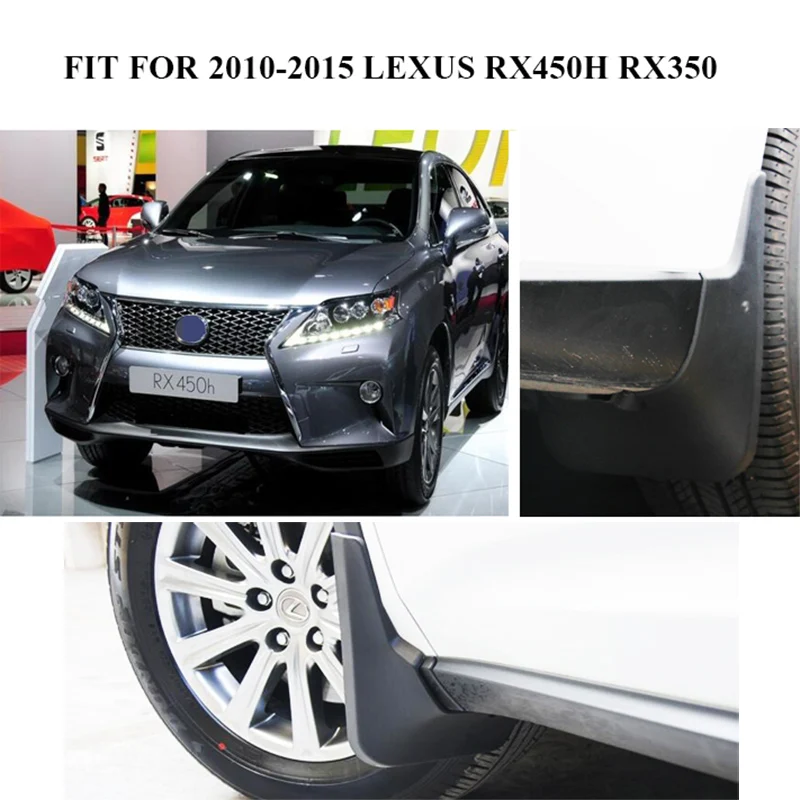 Брызговики для LEXUS RX RX270 RX300 RX350 RX450H 2010 2015 брызговики передние и задние щитки от