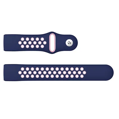 Midnight blue Pink Спортивный силиконовый ремешок для Fitbit Charge 3, мягкий браслет, ремешок для часов, ремешок для Fitbit Charge 3, Сменные аксессуары - Цвет: Midnight blue Pink