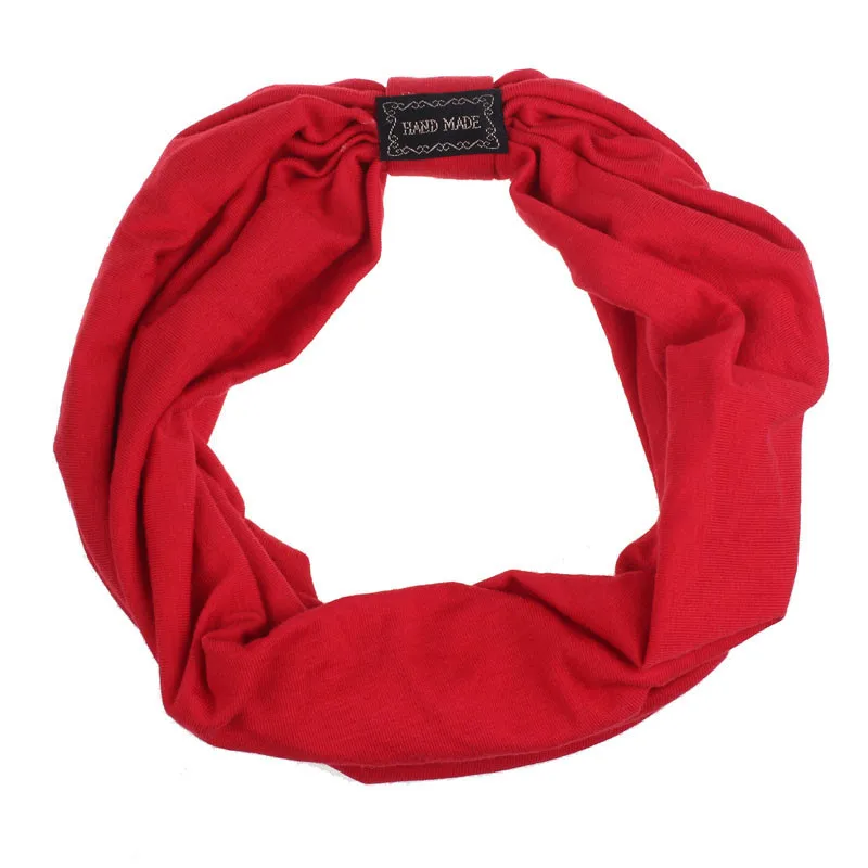 Йога резинки для волос хлопковые эластичные спортивные повязки на голову женщин