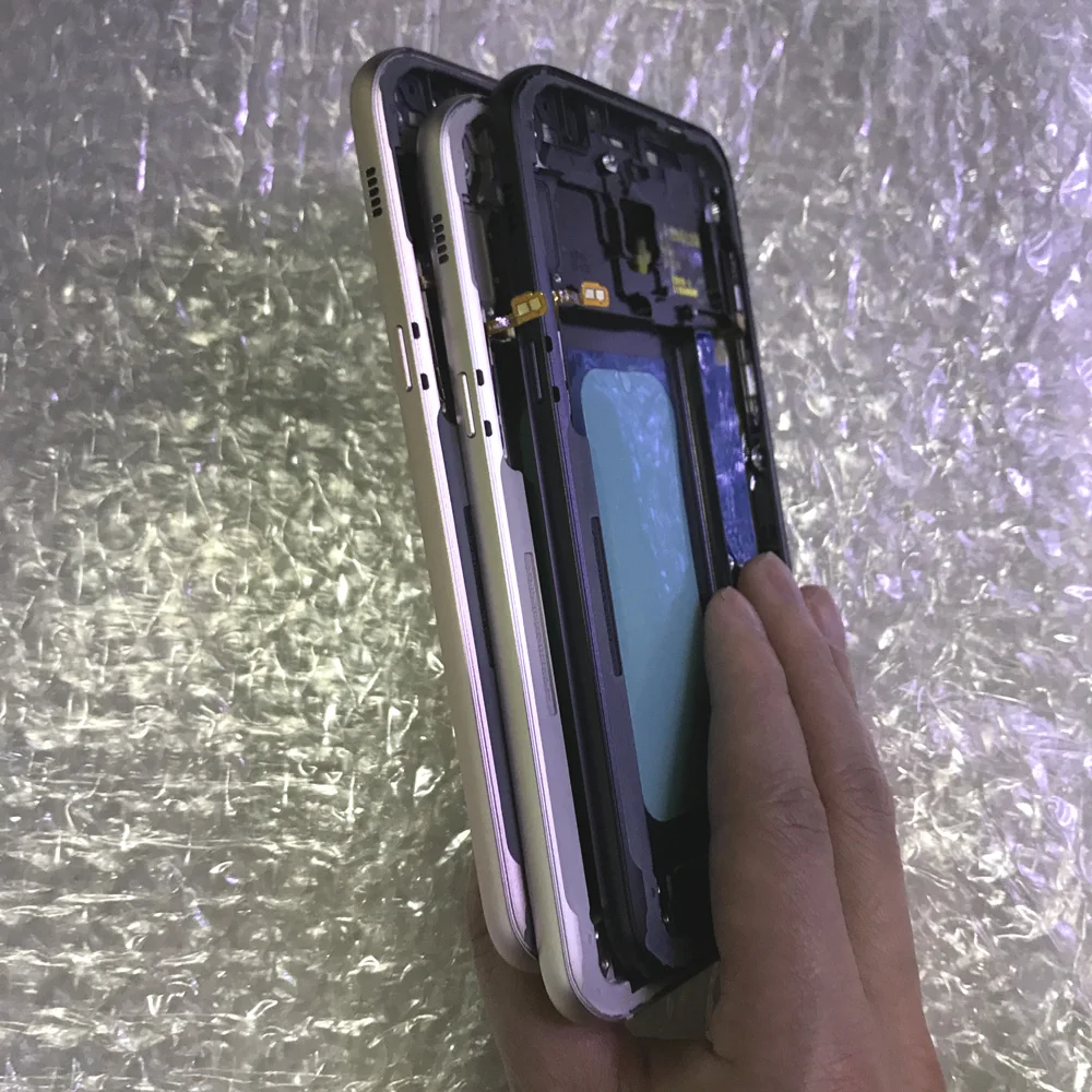 Для Samsung Galaxy A5 2017 A7 A520 A720 средняя рама корпус рамка крышка с выключателем питания