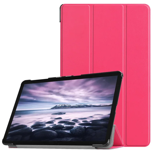 Rose Red Чехол iBuyiWin для samsung Galaxy Tab A 10,5 T590 T595, умный чехол для samsung Tab A2 10,8 SM-T590 SM-T595, чехол для планшета - Цвет: Rose Red