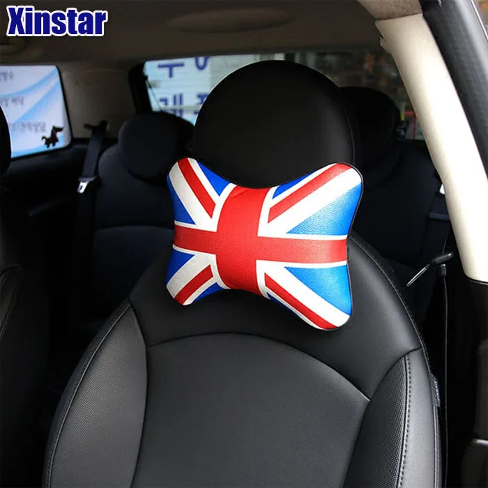 2pcs PU leather MINI Car pillow interior decoration for bmw mini R56 R57 R59 R60 R61 F54 F55 F56 F60 | Автомобили и мотоциклы