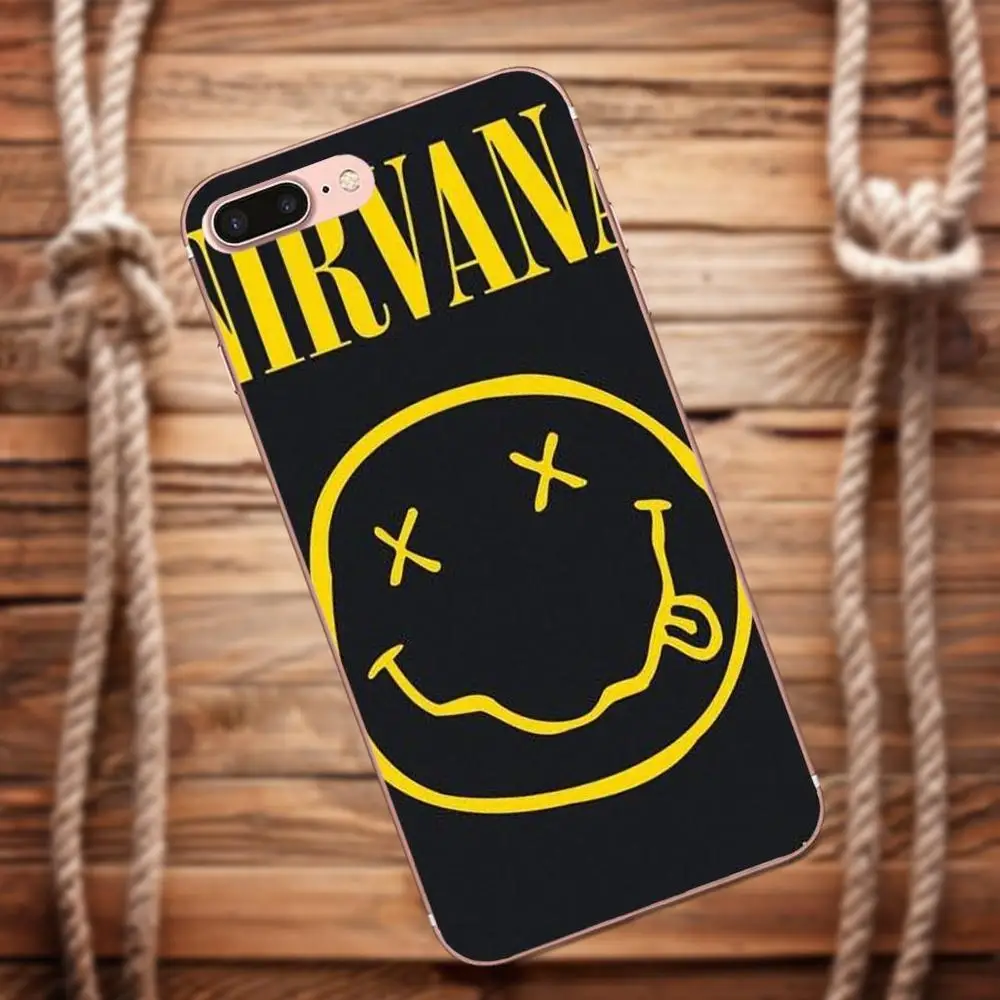 Модный с принтом музыкальной группы лого нирваны для спортивной камеры Xiao mi 6 A1 Max