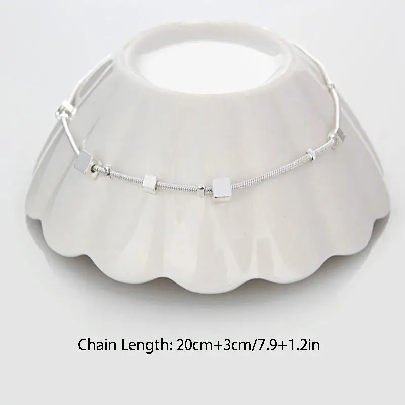 1 шт. женский браслет на щиколотку с серебряным покрытием|anklets jewelry|women ankletbracelets