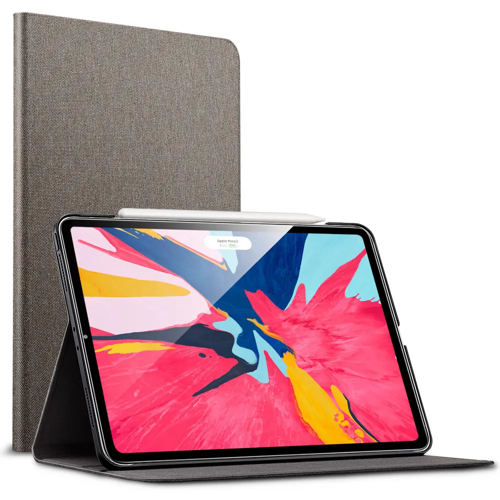 Чехол ESR для iPad Pro 11, простой чехол из искусственной кожи, чехол-книжка с функцией автоматического пробуждения, чехол для нового Apple iPad Pro 11