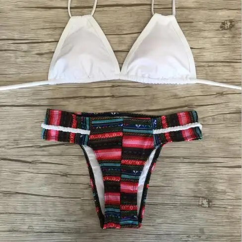 2017 Новый Сексуальный Micro solid Bikinis Swimsuit Женщин Купальники Холтер Бразильское