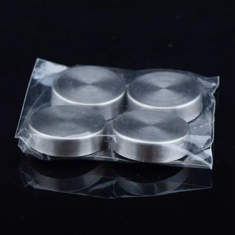 20 шт. декоративные винты из нержавеющей стали диаметром 18 мм с атласной щеткой