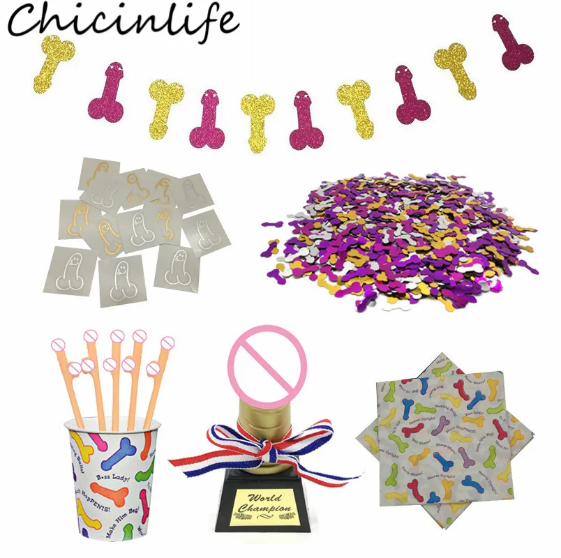 Chicinlife Willly Strarw/трофей чемпиона/баннер девичник для вечеринки ночное украшение