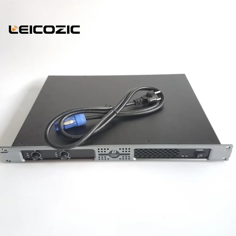 Leicozic DX2250 400 Вт усилитель RMS класса d усилитель 1u сценический аудио усилитель мощности Профессиональные аудио усилители коммутационные усилители