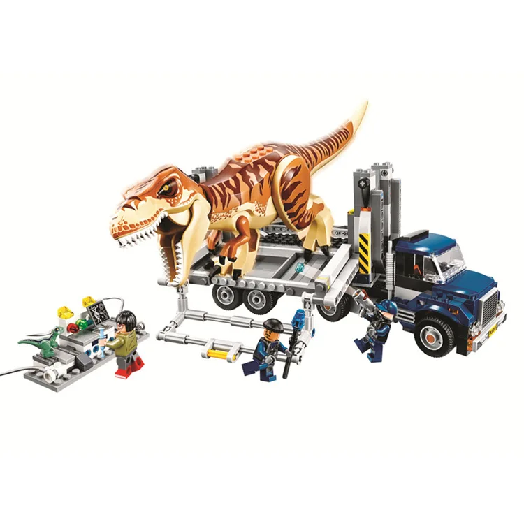 Мир Юрского периода Серия T. rex транспортная Модель Строительный блок кирпичная