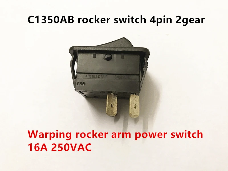 Оригинальный новый 100% C1350AB клавишный переключатель 4pin 2 зубчатая деформация