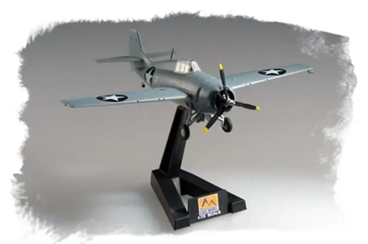 США Grumman F4F дикий кот самолет боец VMF 223 1/72 без литья под давлением легкая модель| |