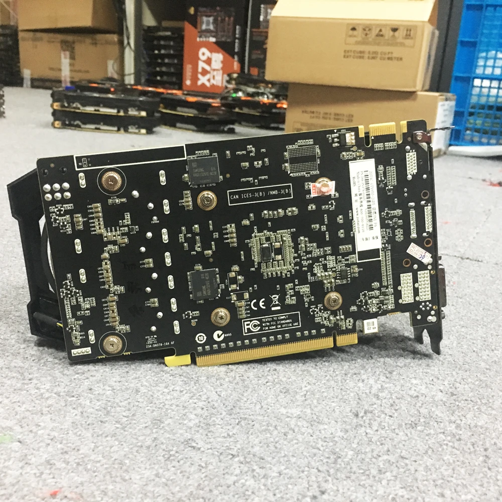 ZOTAC GTX-950-OC-2GB GT950 GTX950 2G D5 DDR5 128 Bit nVIDIA PC Desktop Graphics Cards PCI Express 3.0 computer | Компьютеры и офис