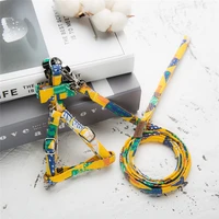 fashion forest pet dog collar harness leash set cotton rope leads puppy walking dogs pet supplies