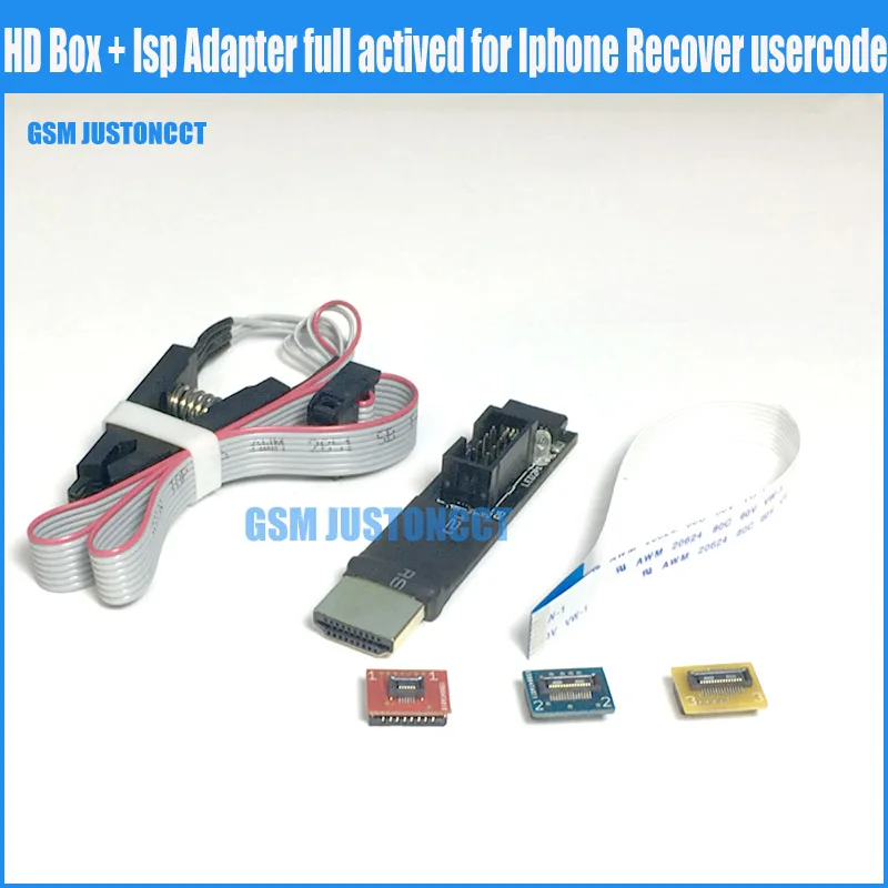 Ip box HD Box с адаптером Isp полная активация для Iphone восстановление usercode