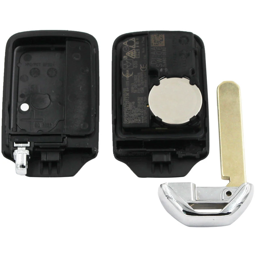 Hkobdii новая Замена 4 кнопки дистанционного брелока автомобиль smart key fob 434 мГц 47 чип