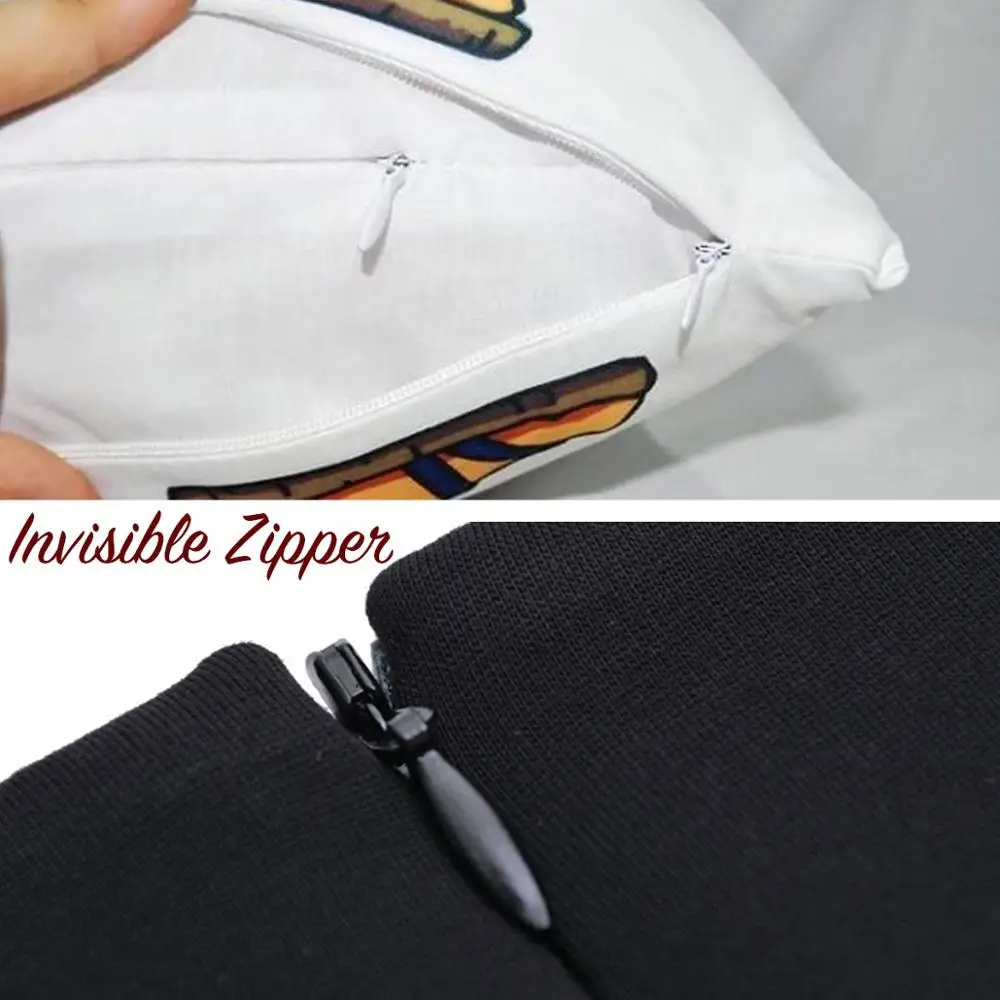 20pcs/lot #3 White/Black Invisible Zipper for Sewing Dress,Clothes,T-Shirt,pillows,sewing accessory of Hidden zippers images - 6