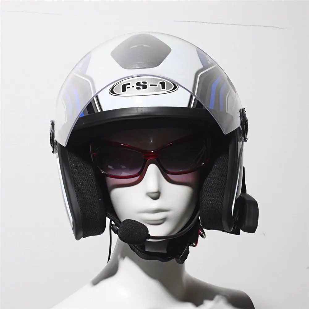 2Pc 1200M V4 BT Multi Interphone Bluetooth Intercom Waterproof FM Motorcycle Headphone Helmet Headset Communicator 4 Riders | Автомобили и