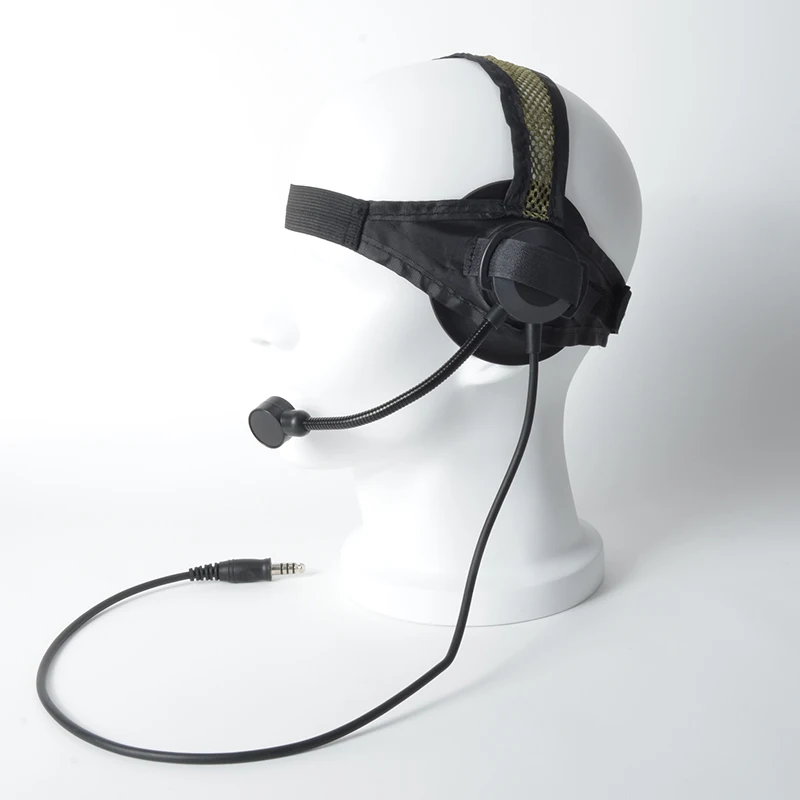 Z Tactical Selex TASC1 гарнитура с вилкой военного стандарта (BK) 028|military tactical headset|headset