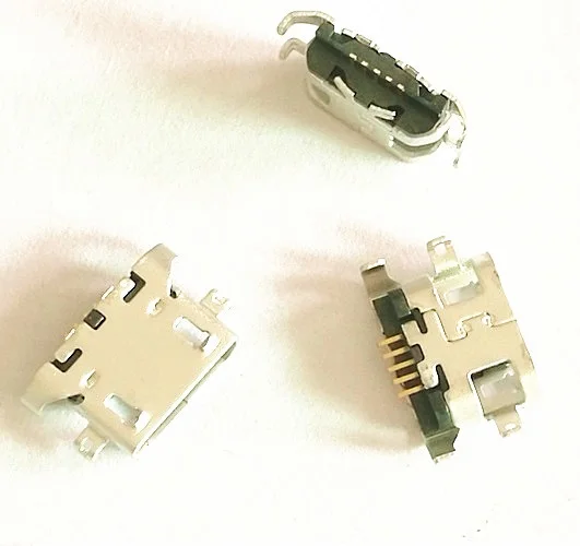 200 шт. микро мини usb гнездо разъема зарядки Разъем Запасные части для Lenovo A319 A536 A6000