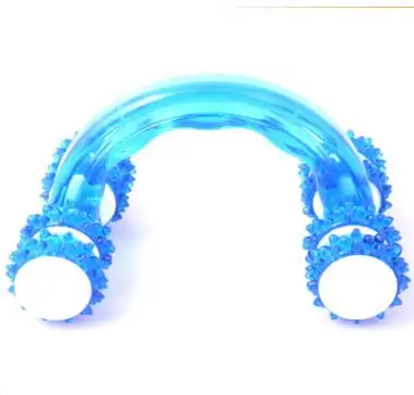 The new body massager 11 cm plastic 8 round manually Rainbow eight rounds of lunar rover | Красота и здоровье