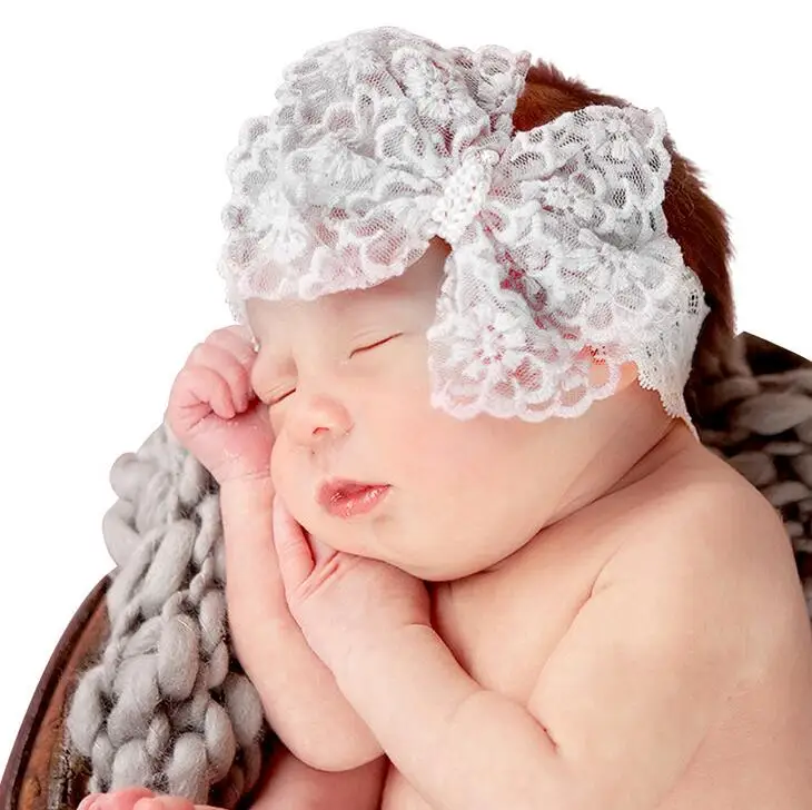 20 шт. белая повязка на голову для крещения|baptism headbands|christening headbandheadband white |