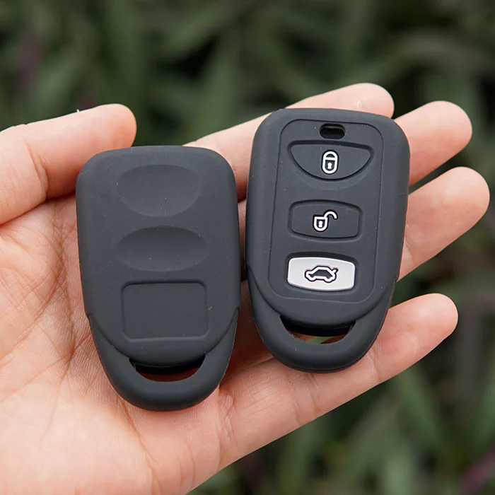 Силиконовый резиновый чехол для автомобильного брелка Hyundai Sonata Santa Fe Elantra Для Киа