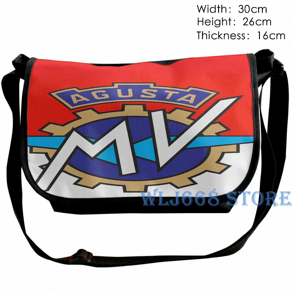One Size Забавные графические сумки с принтом через плечо женские MV AGUSTA рюкзак на одно плечо путешествия для мужчин спортивная сумка - Цвет: One Size
