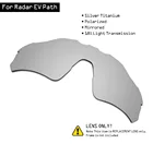 Поляризованные солнцезащитные очки SmartVLT, Сменные линзы для солнцезащитных очков Oakley Radar EV Path-серебристый титан