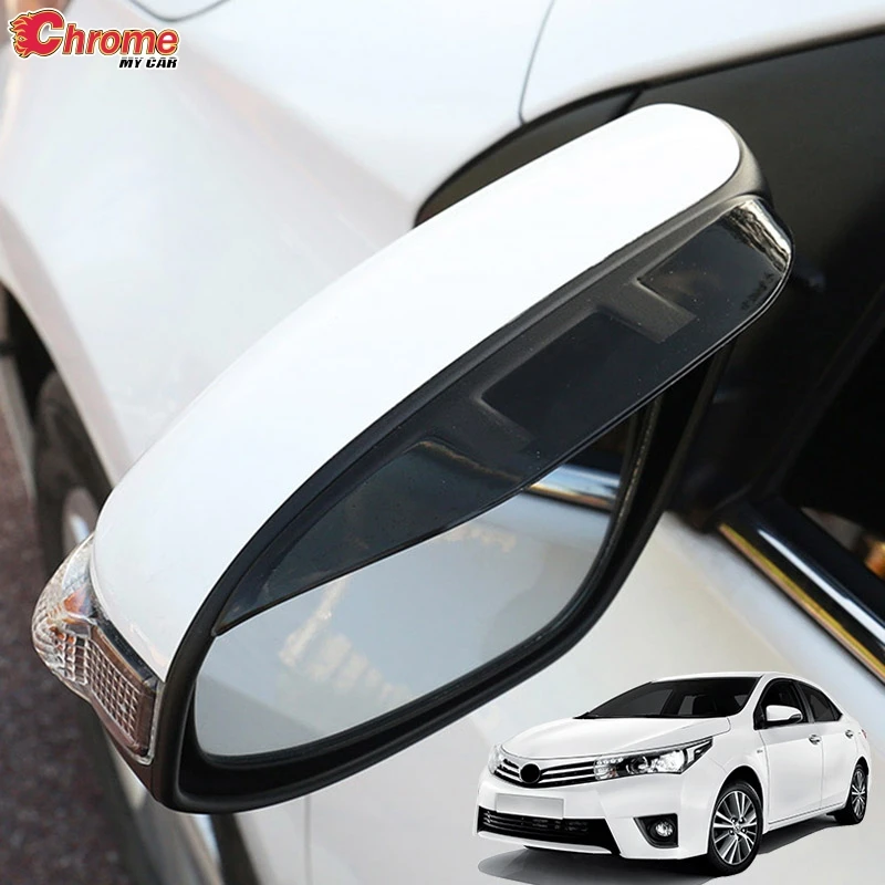 Для Toyota Corolla Altis E170 боковое зеркало заднего вида для двери, защита от дождя, козырек, защитная крышка, автомобильные аксессуары