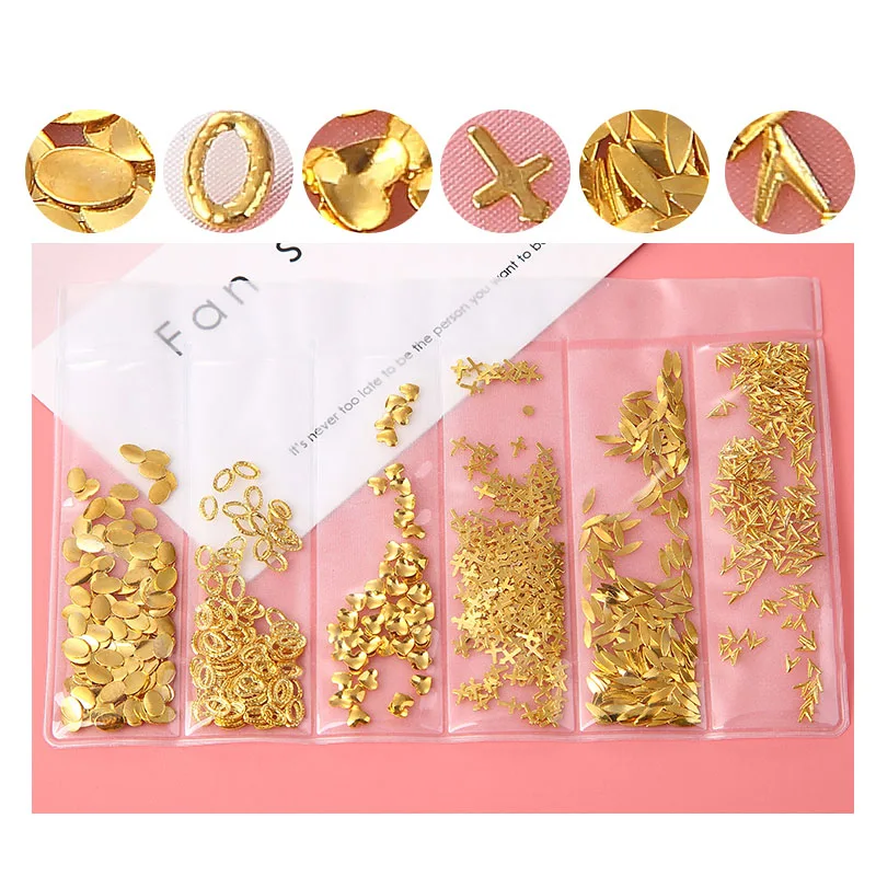 1 упаковка металлические заклепки для дизайна ногтей|Стразы и украшения| |