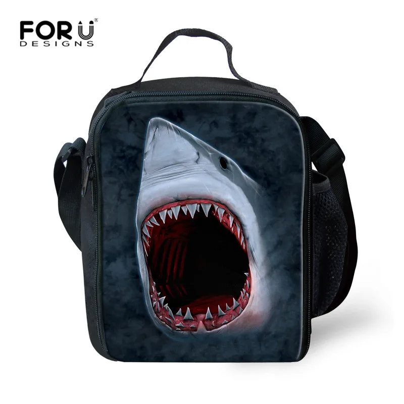 L4519G FORUDESIGNS/детские школьные сумки, набор для девочек и мальчиков, Акула, дельфины, школьный рюкзак для детей, рюкзак для начальной школы, детский портфель, Mochila - Цвет: L4519G